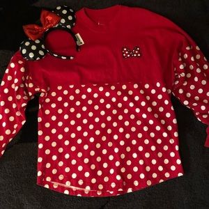 Disneyland Minnie Mouse Spirit Jersey w/ Ears
